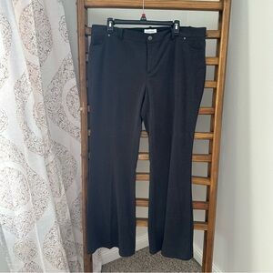 Calvin Klein Black Flare Pants